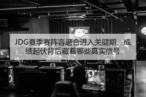JDG夏季赛阵容磨合进入关键期，成绩起伏背后藏着哪些真实信号